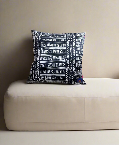 Baby Girl Tribal Print Pillow